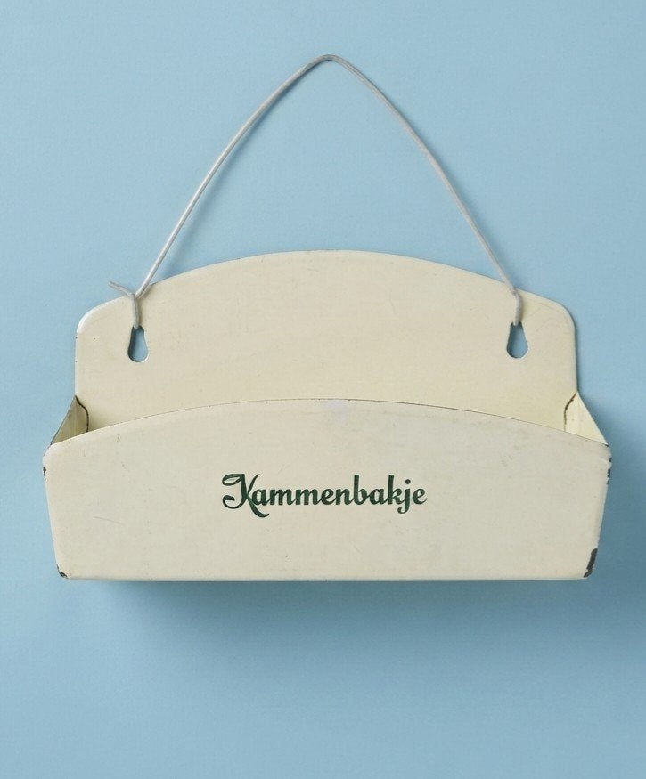 Vintage Kammenbakje Brabantia wand bakje, Ophalen of Verzenden