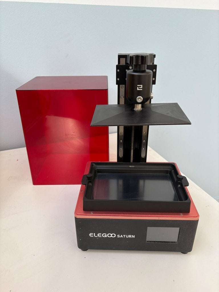Elegoo Saturn 3D-printer - Resin/Hars, Ophalen, Gebruikt, Elegoo, Resin/Hars