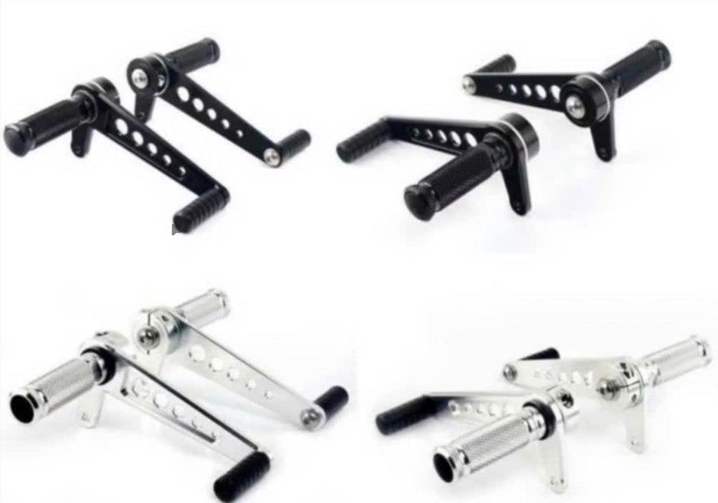 Rem schakel set voetsteunen racer caferacer CNC aluminium, Motoren, Ophalen, Nieuw