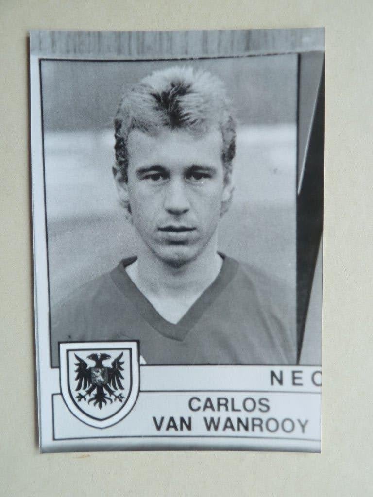 Foto. Carlos.v.Wanrooy.  NEC. . 9 x 13 cm, Ophalen of Verzenden, Zo goed als nieuw, Overige binnenlandse clubs, Overige typen