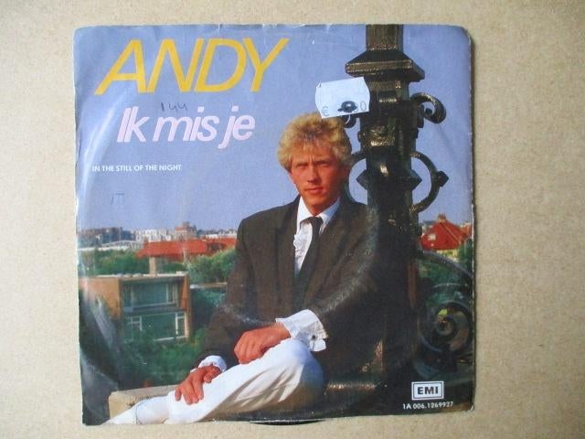 s0036 andy - ik mis je, Ophalen, Gebruikt, Overige genres, 7 inch