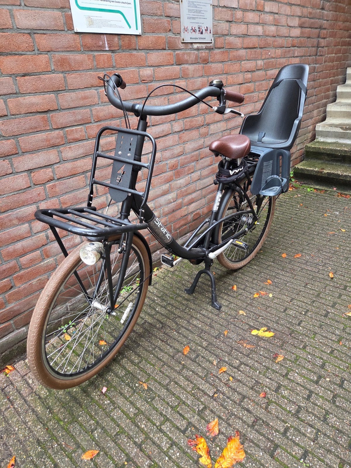 static mary mamafiets, Fietsen en Brommers, Ophalen, Zo goed als nieuw, Static, Versnellingen