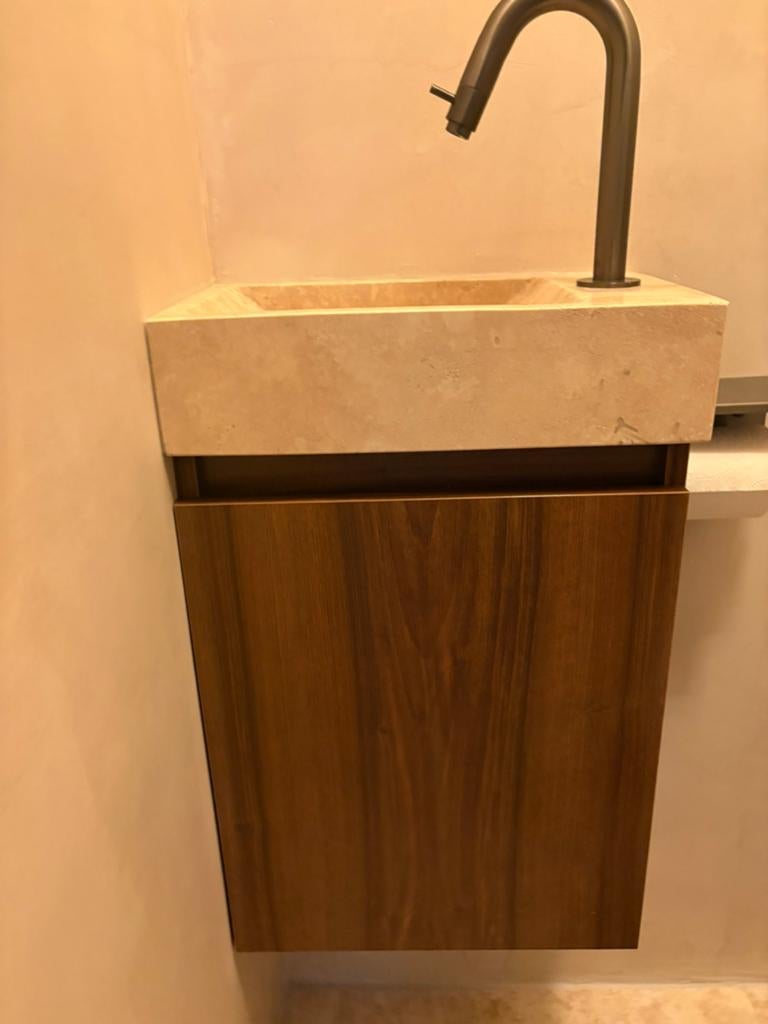 Fontana toiletmeubel - wc kast - wc meubel (zonder fontein), Nieuw, Minder dan 100 cm, Wasbak of Wastafel, 25 tot 50 cm