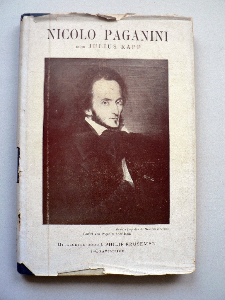 Julius Kapp Nicolo Paganini, biografie, Artiest, Ophalen of Verzenden, Zo goed als nieuw, Julius Kapp