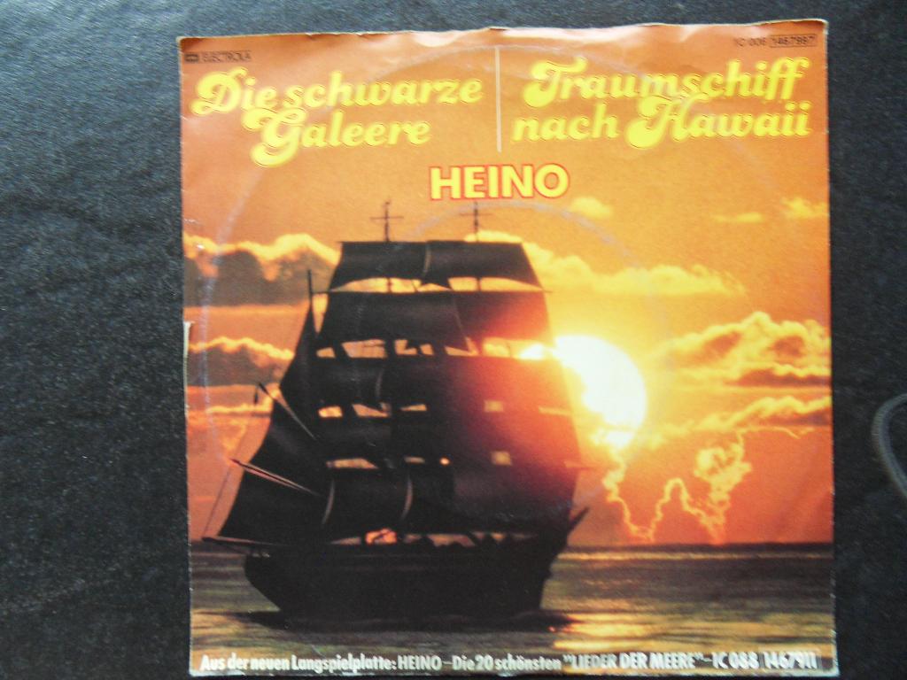 Heino – Traumschiff Nach Hawaii / Die Schwarze Galeere, Ophalen of Verzenden, Zo goed als nieuw, Pop