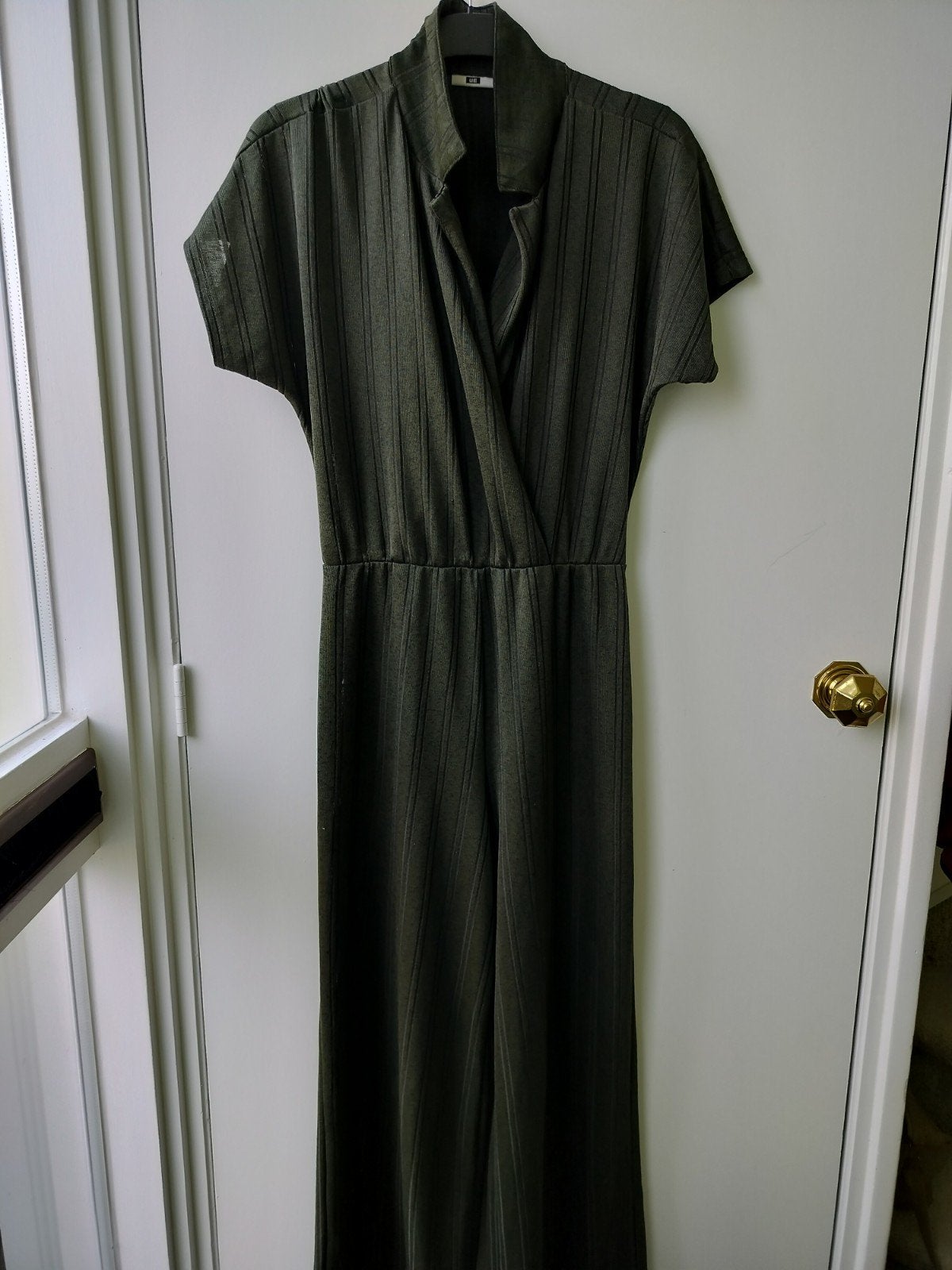 WE jumpsuit maat S groen gestreept, WE, Ophalen of Verzenden, Zo goed als nieuw, Maat 36 (S)