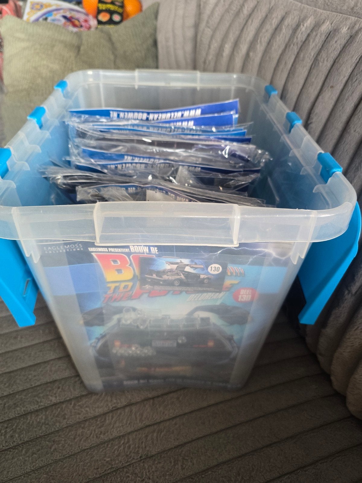 DeLorean Back to the Future modelbouwset (schaal 1:8), Auto, Groter dan 1:32, Zo goed als nieuw, Ophalen