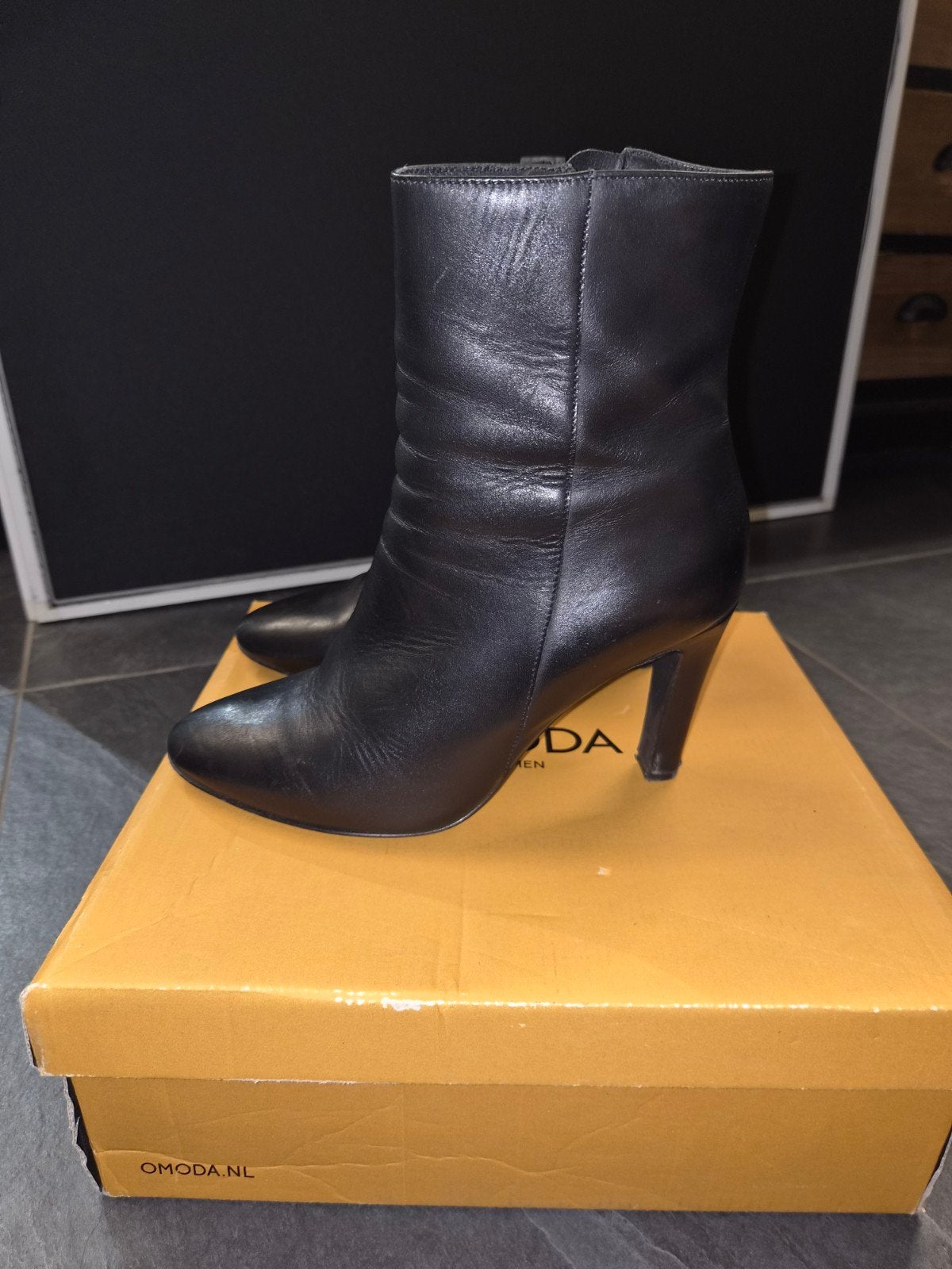 Dames Enkellaarzen: Omoda, Zara, Mango - Diverse Stijlen, Kleding | Dames, Ophalen, Zwart, Lage of Enkellaarzen, Omoda, Zara, Mango