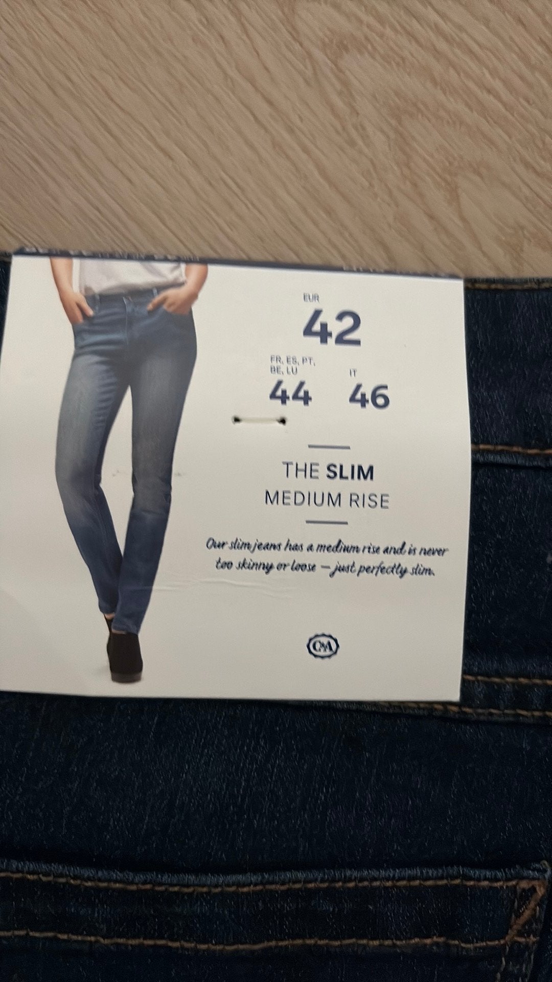 Jeans C&A NIEUW, Ophalen of Verzenden, Nieuw, Blauw, W33 - W36 (confectie 42/44)