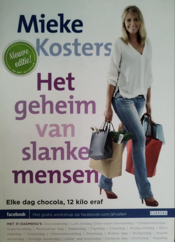 Mieke Kosters - Het geheim van slanke mensen (Nieuwe editie), Ophalen of Verzenden