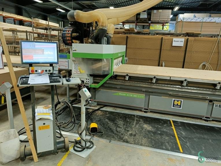 CNC Bewerkingscentra Biesse Rover A 1536 G FT 2012 C-as, Zakelijke goederen