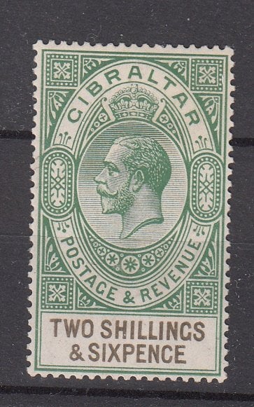 Gibraltar Postzegel George V Watermerk CA Uitgave 1925, Verzenden, Overige landen