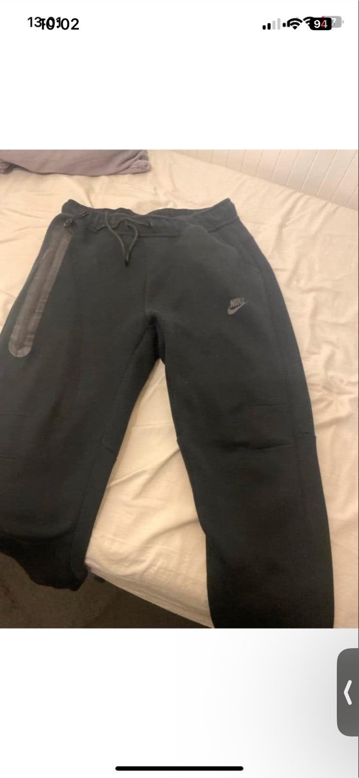 Nike tech broek, Ophalen of Verzenden, Zo goed als nieuw, Zwart, Algemeen
