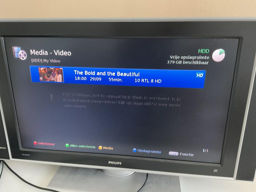 💥Goedwerkende Ziggo Humax 5200c decoder💥 500gb hardeschijf, Ophalen of Verzenden, Zo goed als nieuw