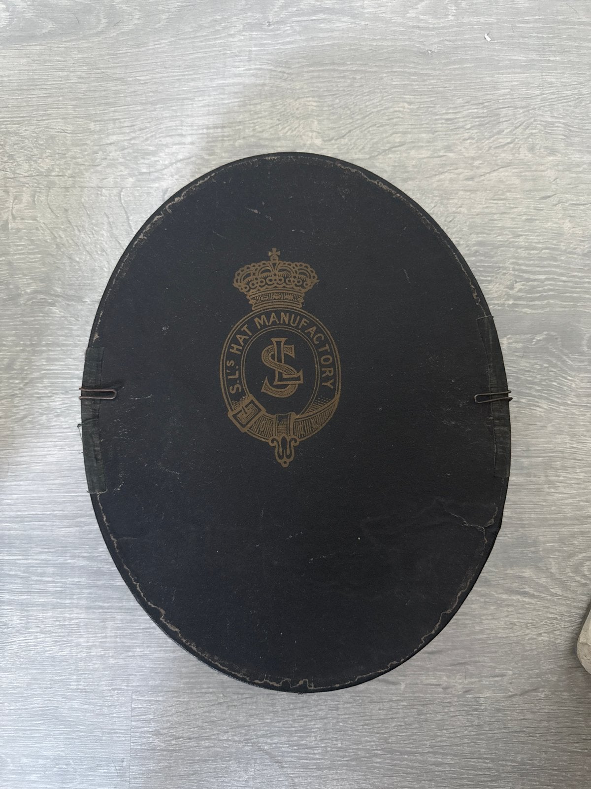 Antieke Hoge Hoed met Originele Doos en Handschoenen, Ophalen, Heren