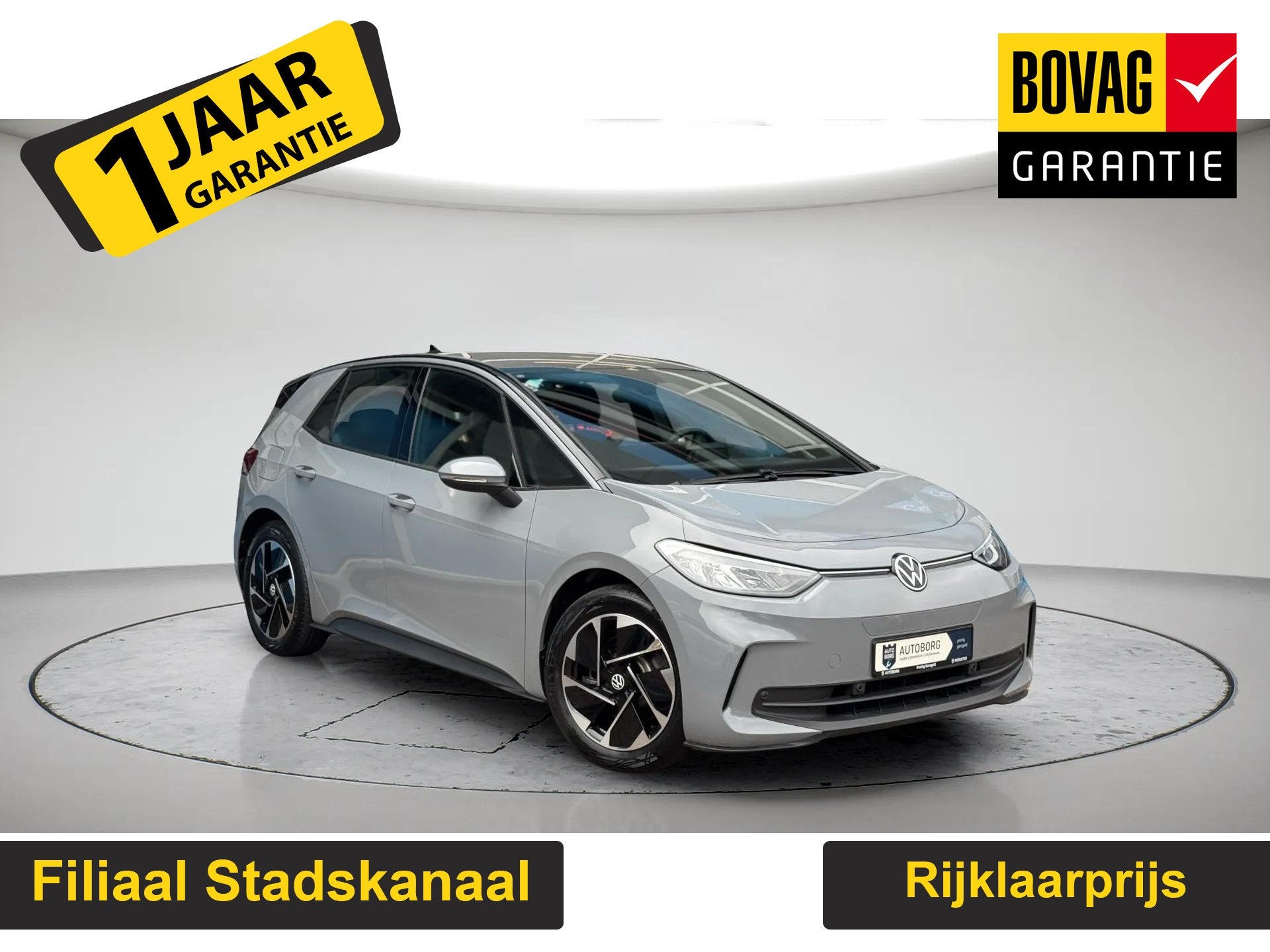 Volkswagen ID.3 Pro 59 kWh, Auto's, 12 maanden, Gebruikt, Zwart, 375 min