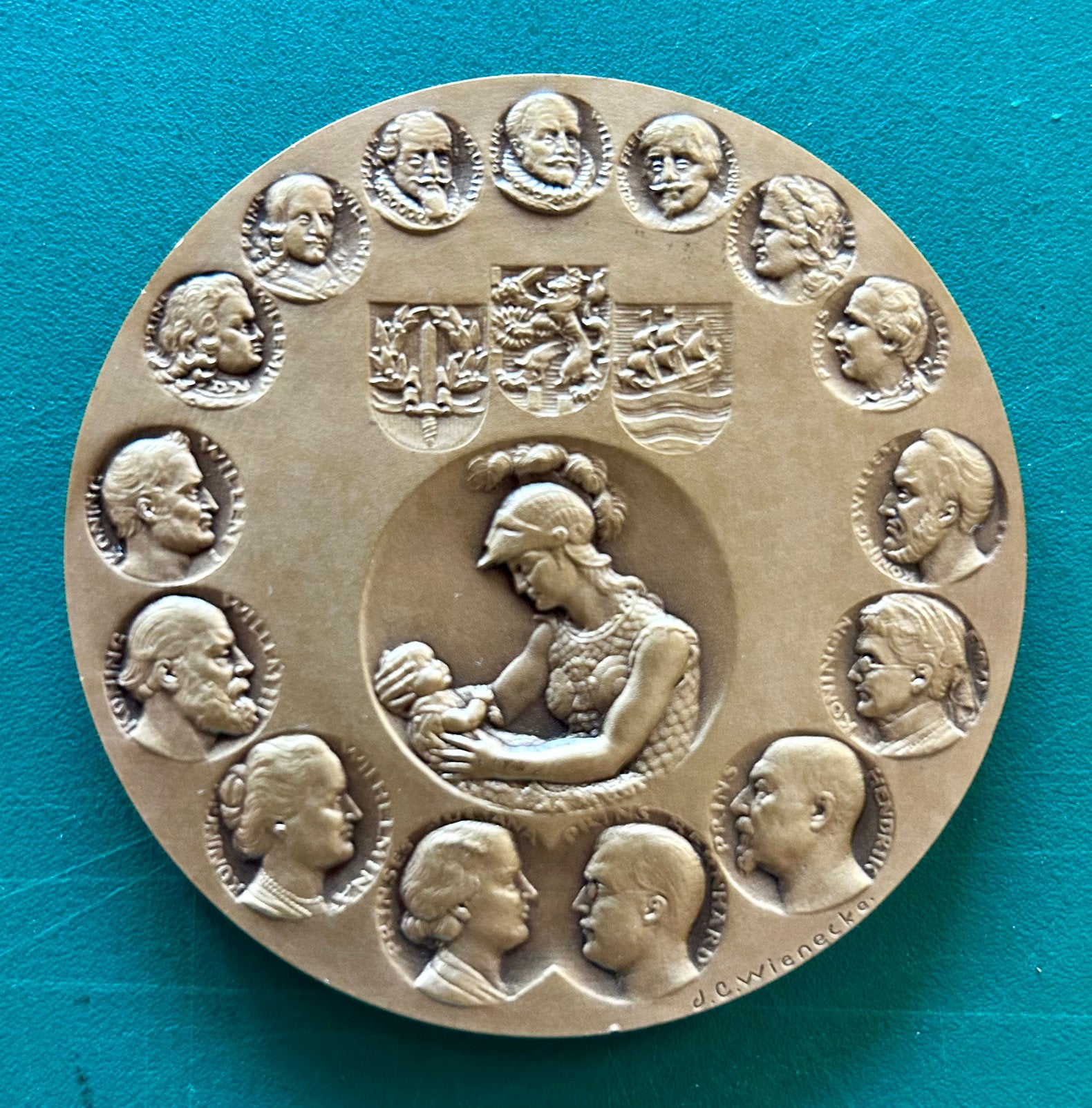 Penning geboorte Beatrix 1938, Ophalen of Verzenden, Nederland