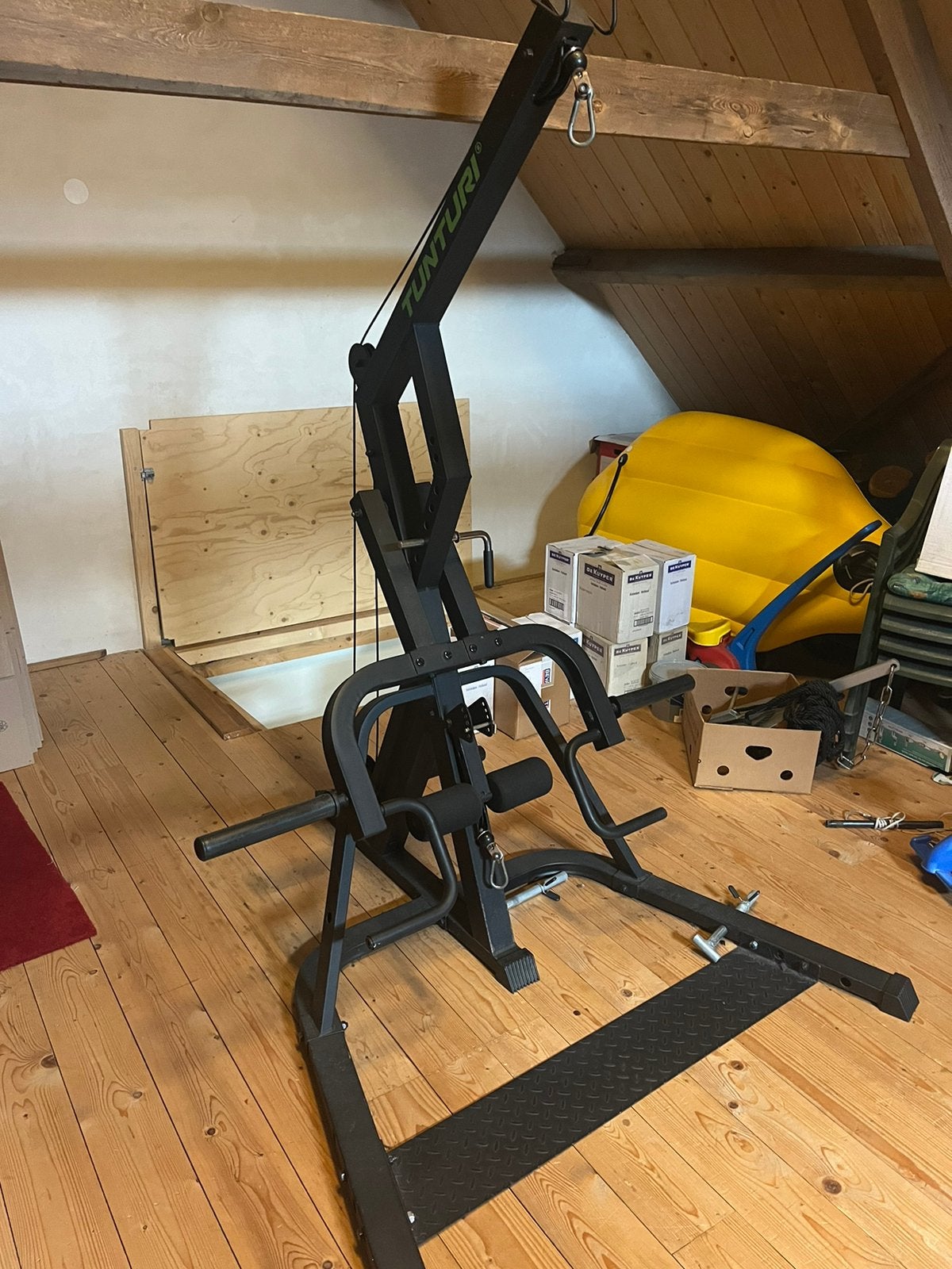 Tunturi WT85 leverage pulley gym, Ophalen, Gebruikt, Krachtstation