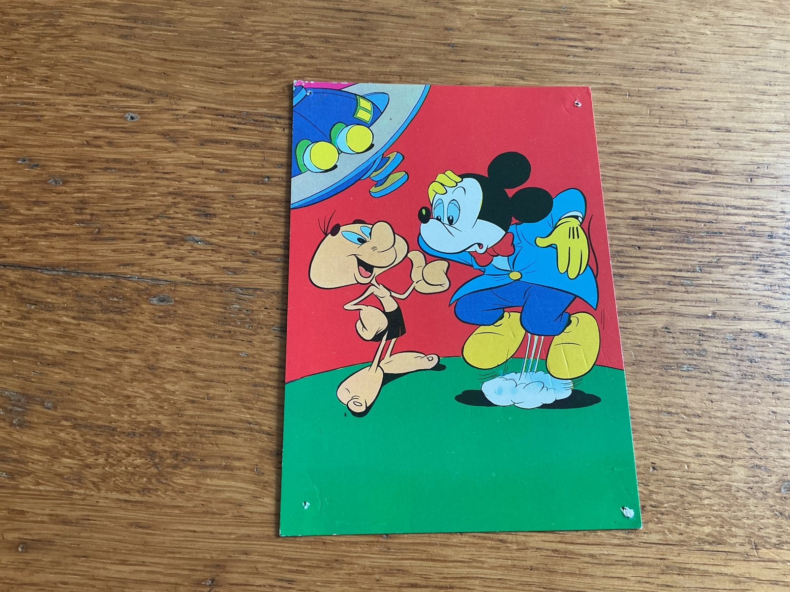 V660 Mickey Mouse, Ophalen of Verzenden, Suske en Wiske, Zo goed als nieuw, Beeldje of Figuurtje