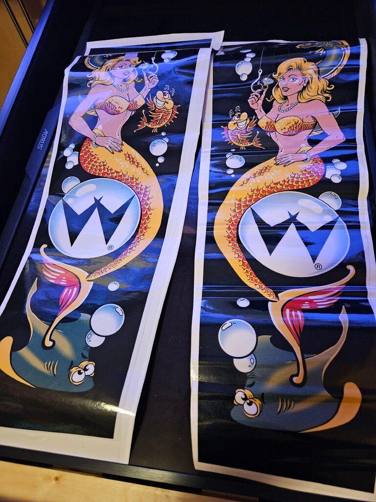 Backbox decalset Fish Tales Williams, Overige typen, Nieuw, Ophalen of Verzenden, Williams