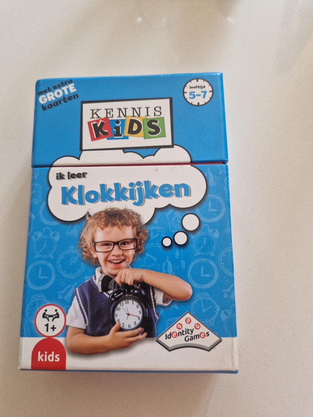 Kennis Kids: Ik leer Klokkijken - Leeftijd 5-7 jaar, Ophalen of Verzenden, Zo goed als nieuw, Taal en Lezen