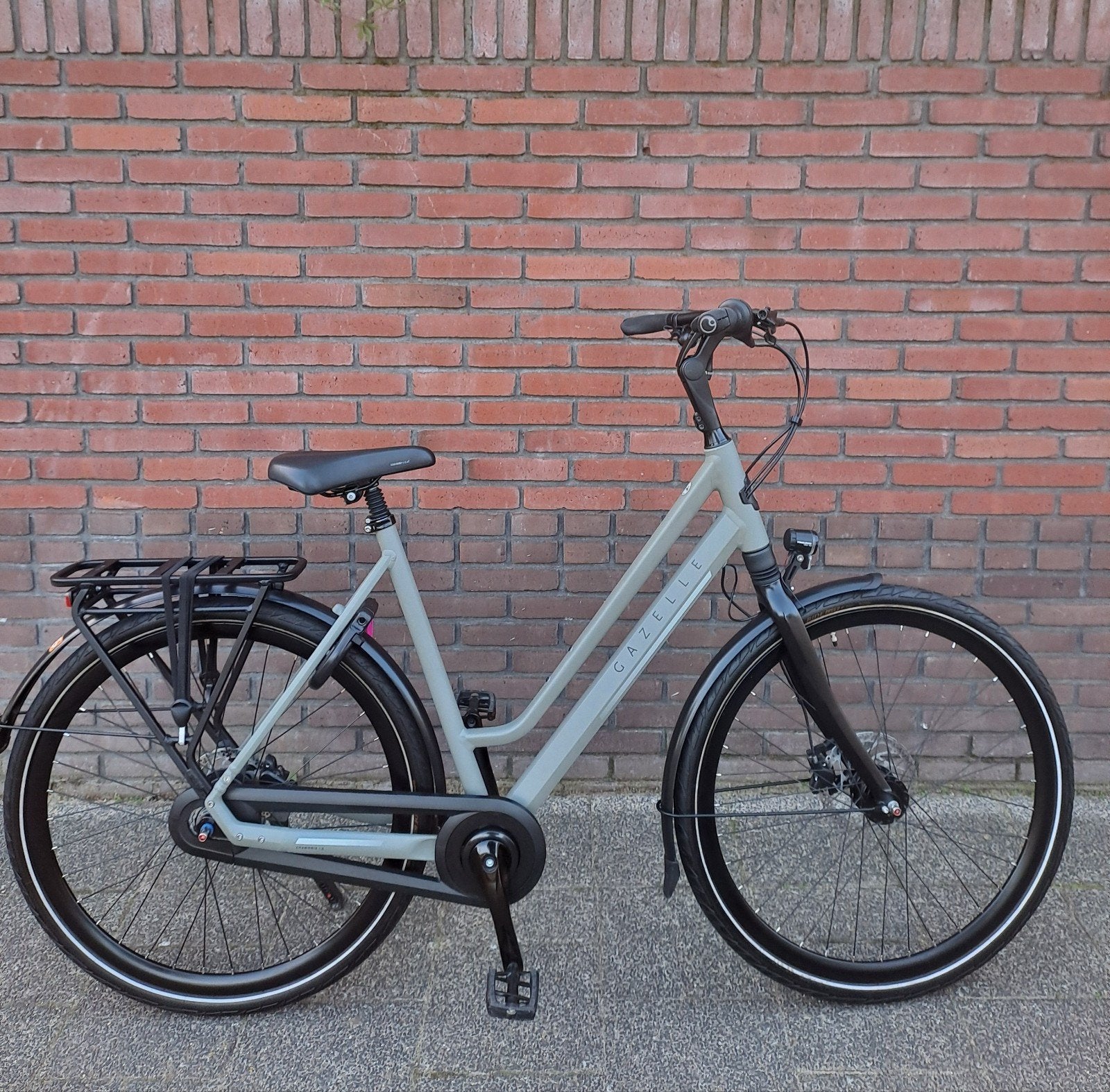 Gazelle chamonix C8 H57 cm als nieuw, Fietsen en Brommers, Ophalen, Versnellingen, 56 cm of meer, Zo goed als nieuw