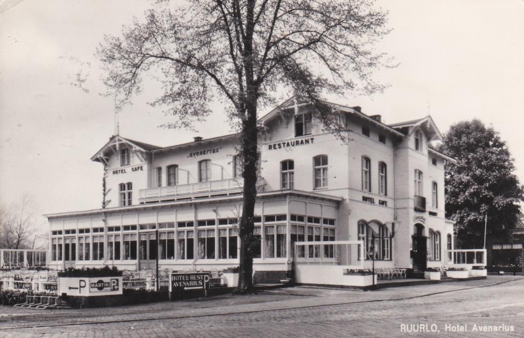 GA1708 Hotel Avenbarius Ruurlo Gelderland Vorden zelhem 1969, Verzenden, 1960 tot 1980, Gelopen, Gelderland