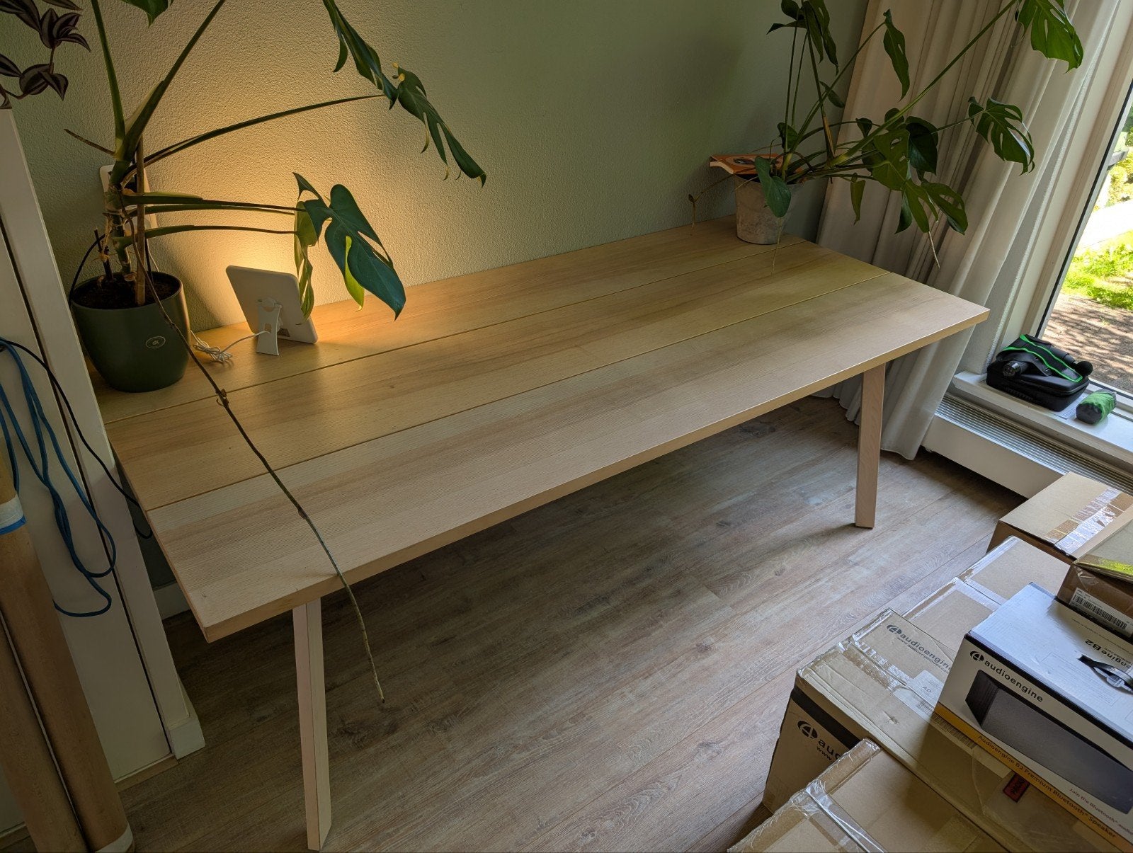 IKEA YPPERLIG Eettafel / Bureau - Nette staat, 50 tot 100 cm, 150 tot 200 cm, Vier personen, Rechthoekig