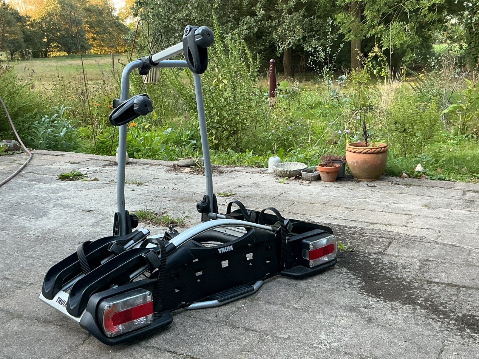 Thule Euroway 921 kantelbaar, 2 fietsen, Ophalen, Gebruikt