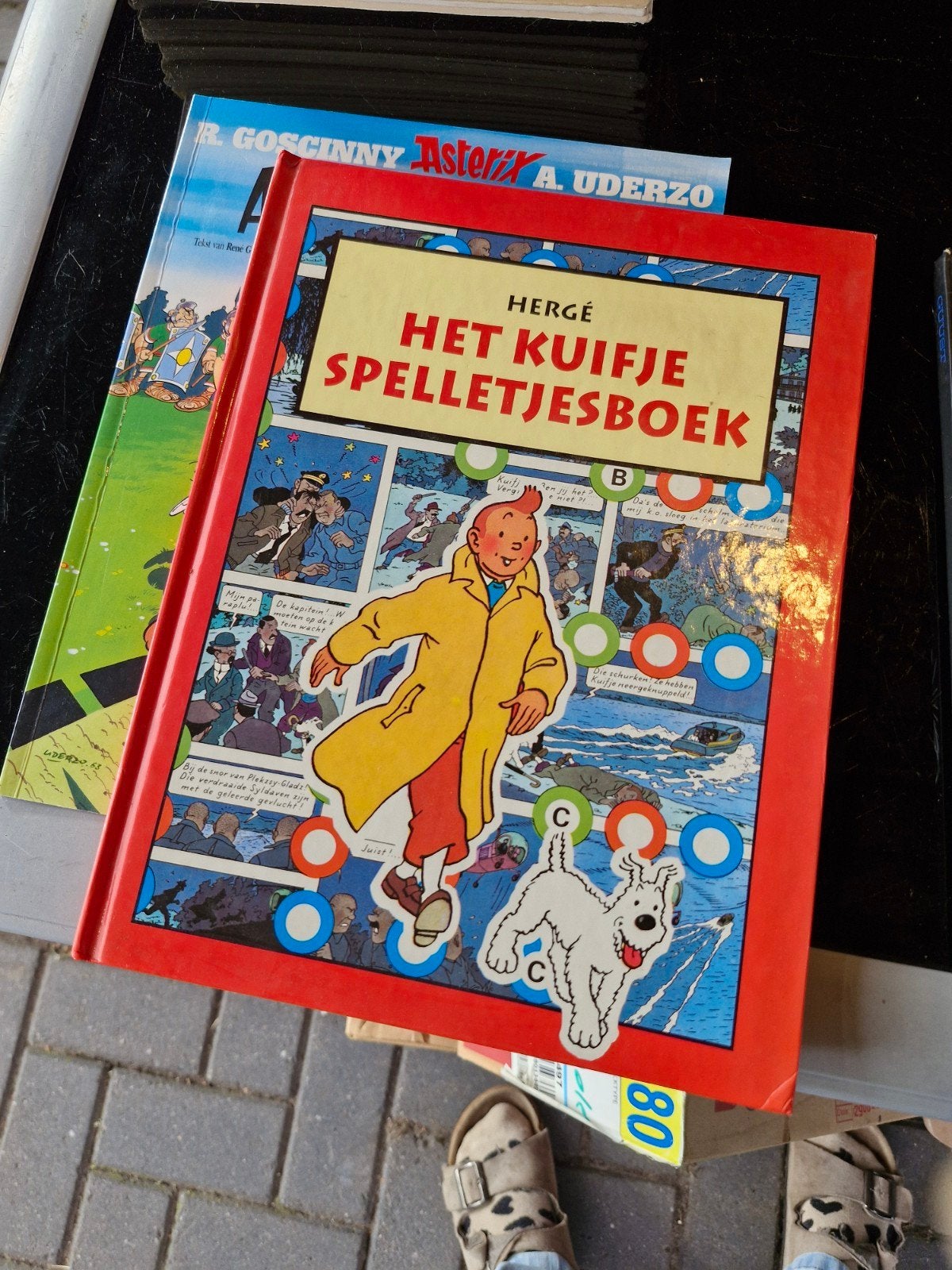 Het Kuifje Spelletjesboek - Hergé, Boeken, Ophalen of Verzenden, Zo goed als nieuw