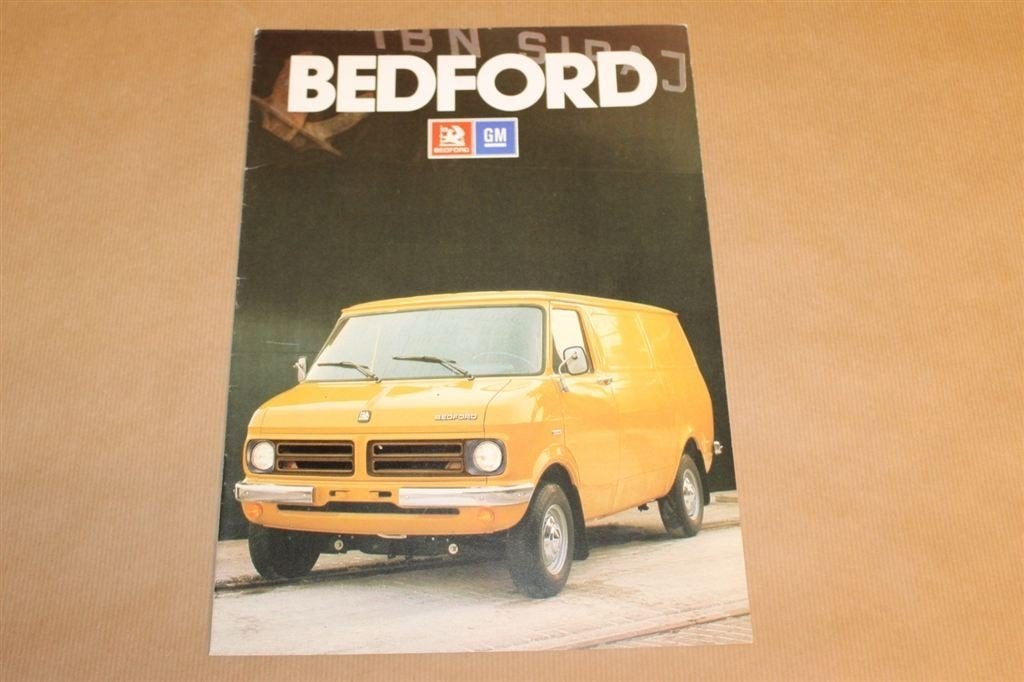 Catalogus Bedford bestel/bedrijfswagens - Ca 1980, Ophalen of Verzenden, Zo goed als nieuw, Tractor en Landbouw