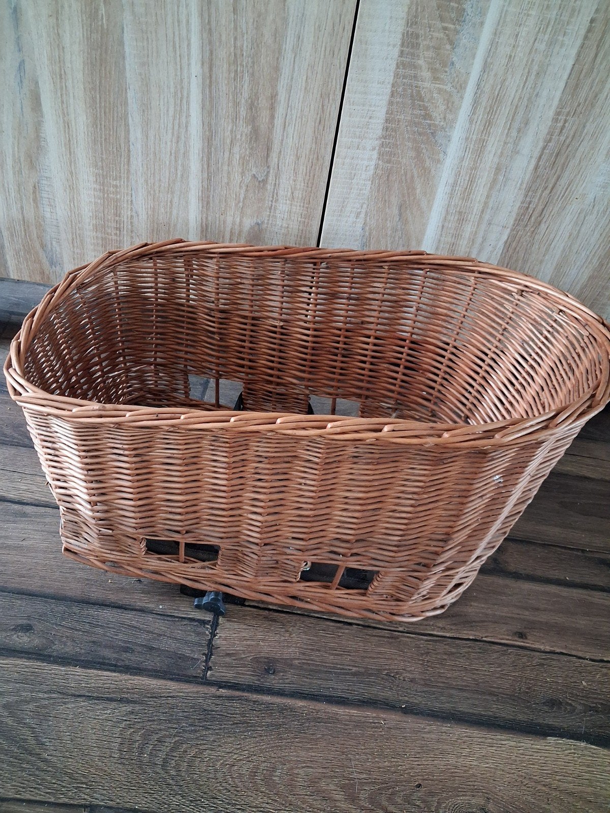 hondenn fietsmand, Ophalen