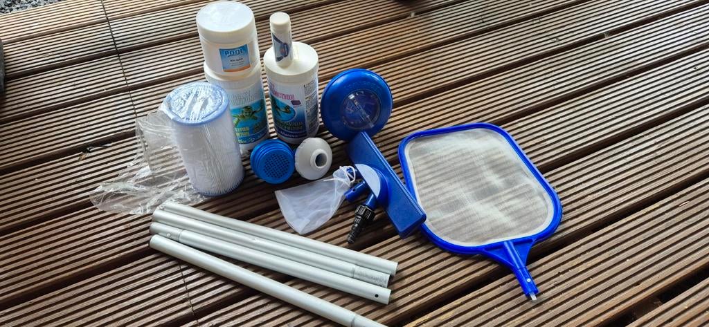 Zwembad spullen: reiniging, filter en onderhoud, Tuin en Terras, Zwembad-toebehoren, Ophalen of Verzenden, Gebruikt, Filter