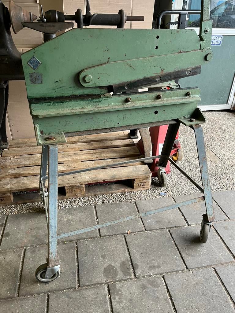 Hefboomplaatschaar, Ophalen of Verzenden, Gebruikt