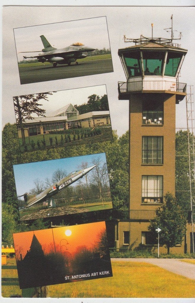 Volkel 5 luik Vliegbasis Militair Vliegveld Ongelopen, Verzenden, 1980 tot heden, Ongelopen, Noord-Brabant