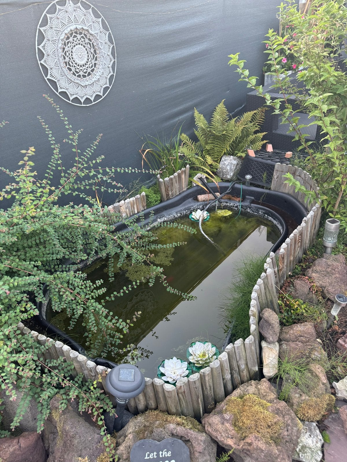 Complete vijverset: vijver, pomp, luchtpomp en voer, Tuin en Terras, Vijvers, Ophalen of Verzenden, Gebruikt