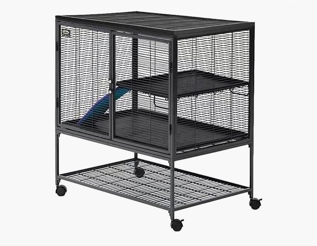 knaagdierenkooi Critter Nation Single, Ophalen, Gebruikt, 90 cm of meer, 75 tot 110 cm