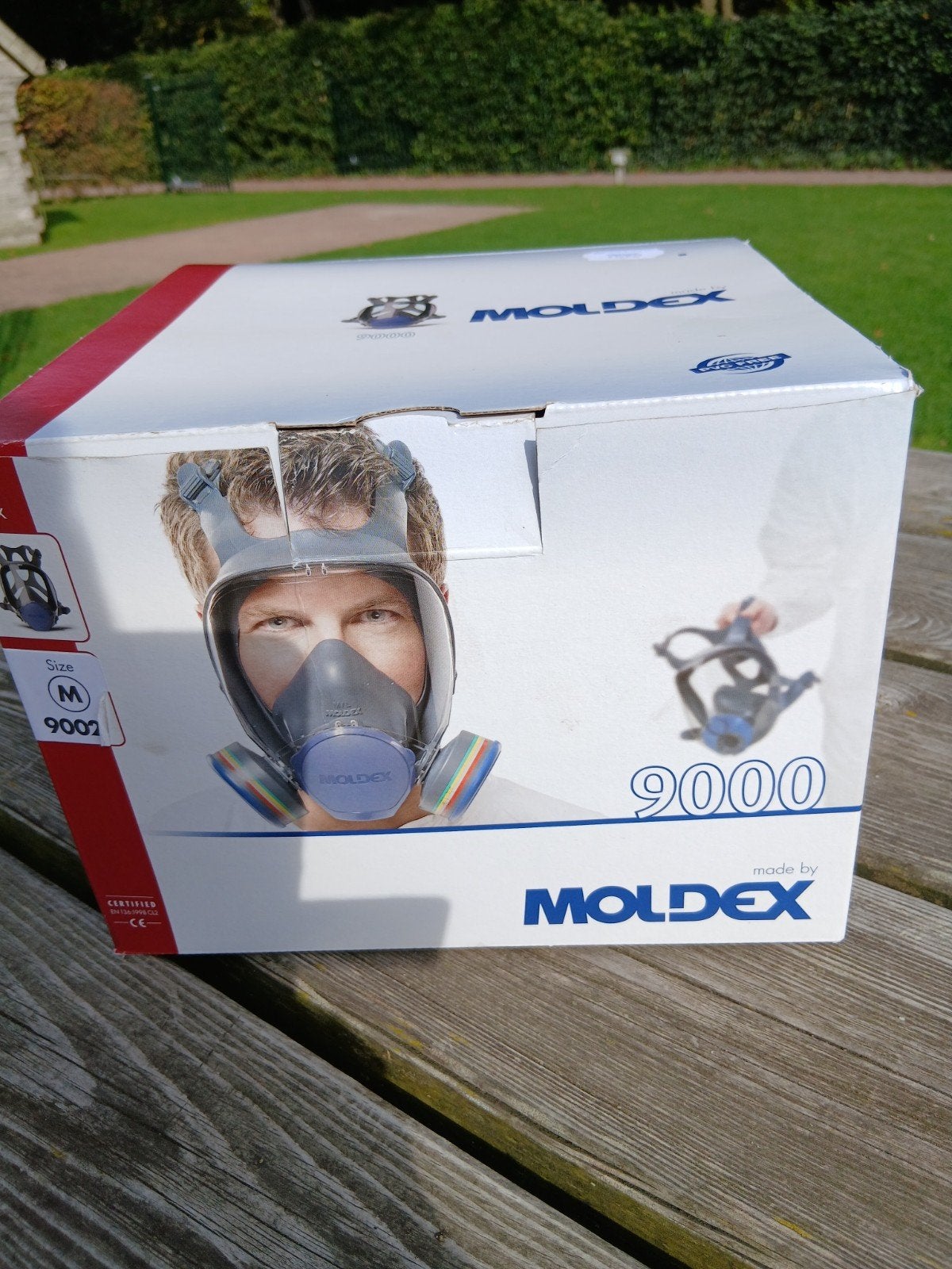 Moldex 9002 Halfgelaatsmasker Maat M met P3 R filters, Doe-het-zelf en Verbouw, Ophalen of Verzenden, Nieuw, Halfgelaatsmaskers