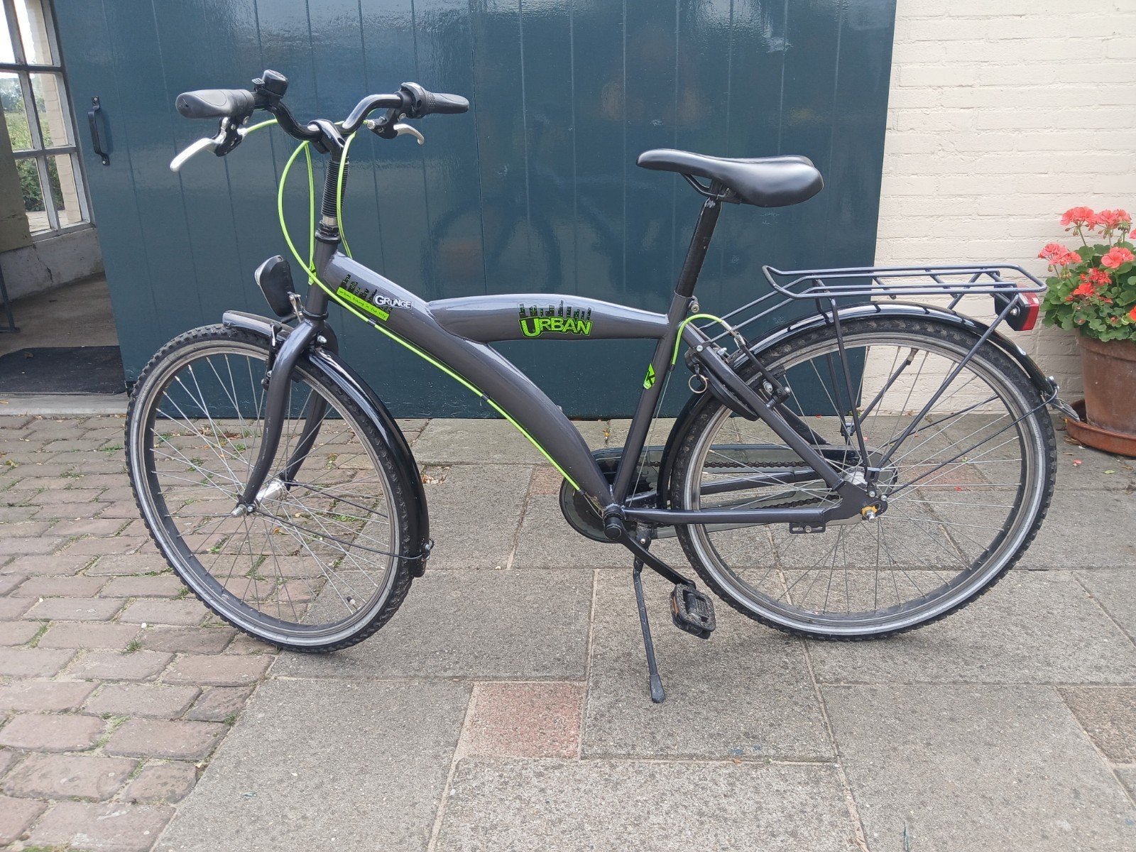 goede jongensfiets, Fietsen en Brommers, Fietsen | Jongens, Terugtraprem, Gebruikt, Versnellingen, Urban Grunge