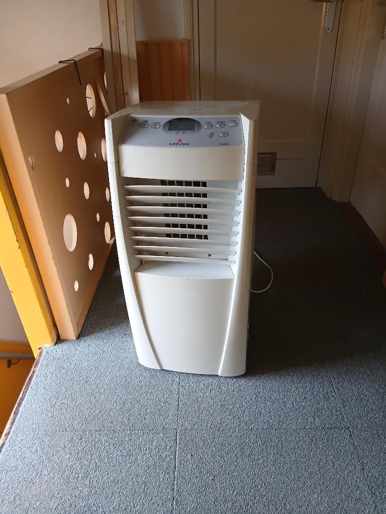 Mobiele airco Mizushi, Ophalen, 3 snelheden of meer, Gebruikt, Koelen en Ontvochtigen
