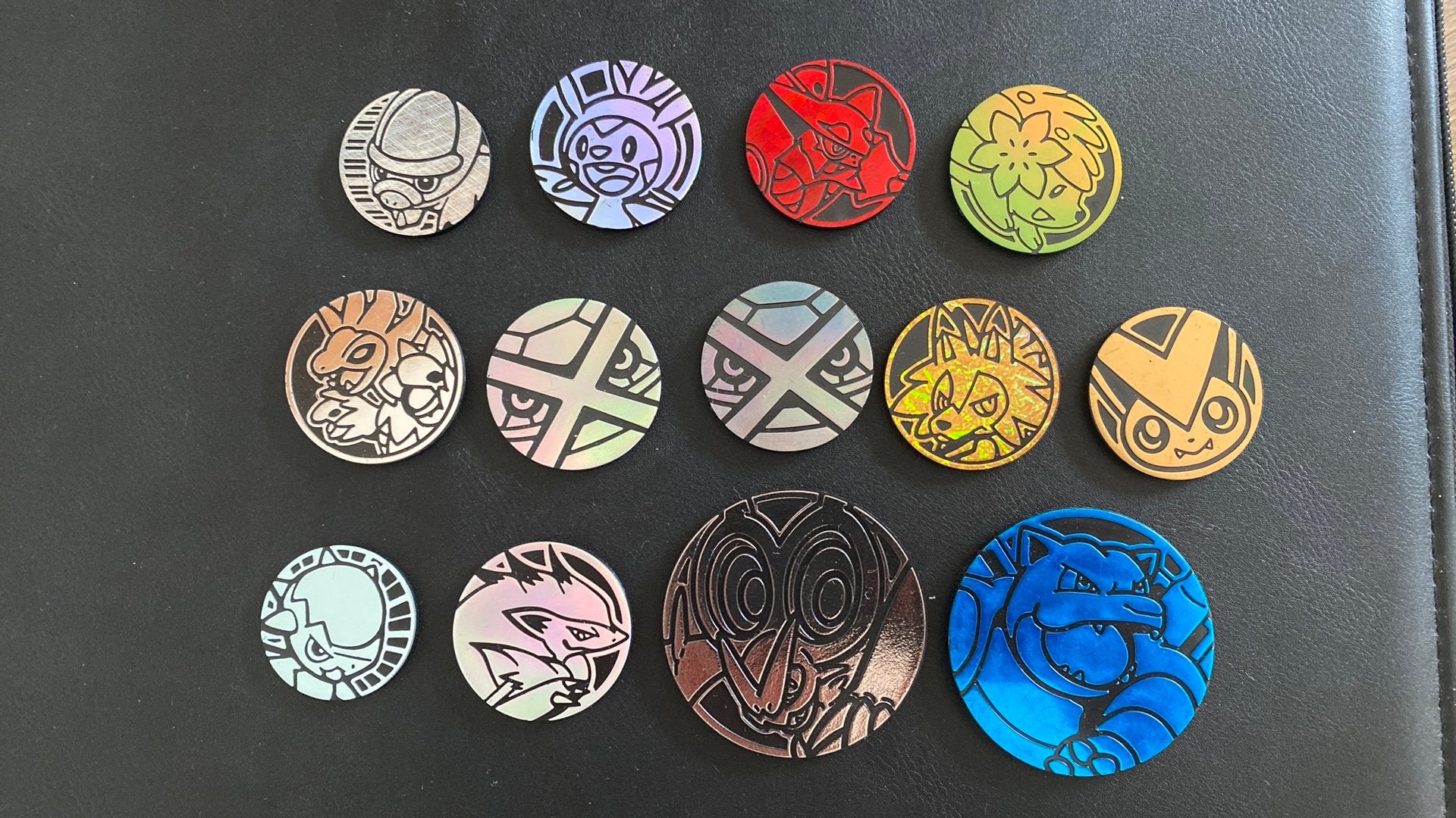Pokemon munt diverse collectie coins, Ophalen of Verzenden, Gebruikt, Overige typen