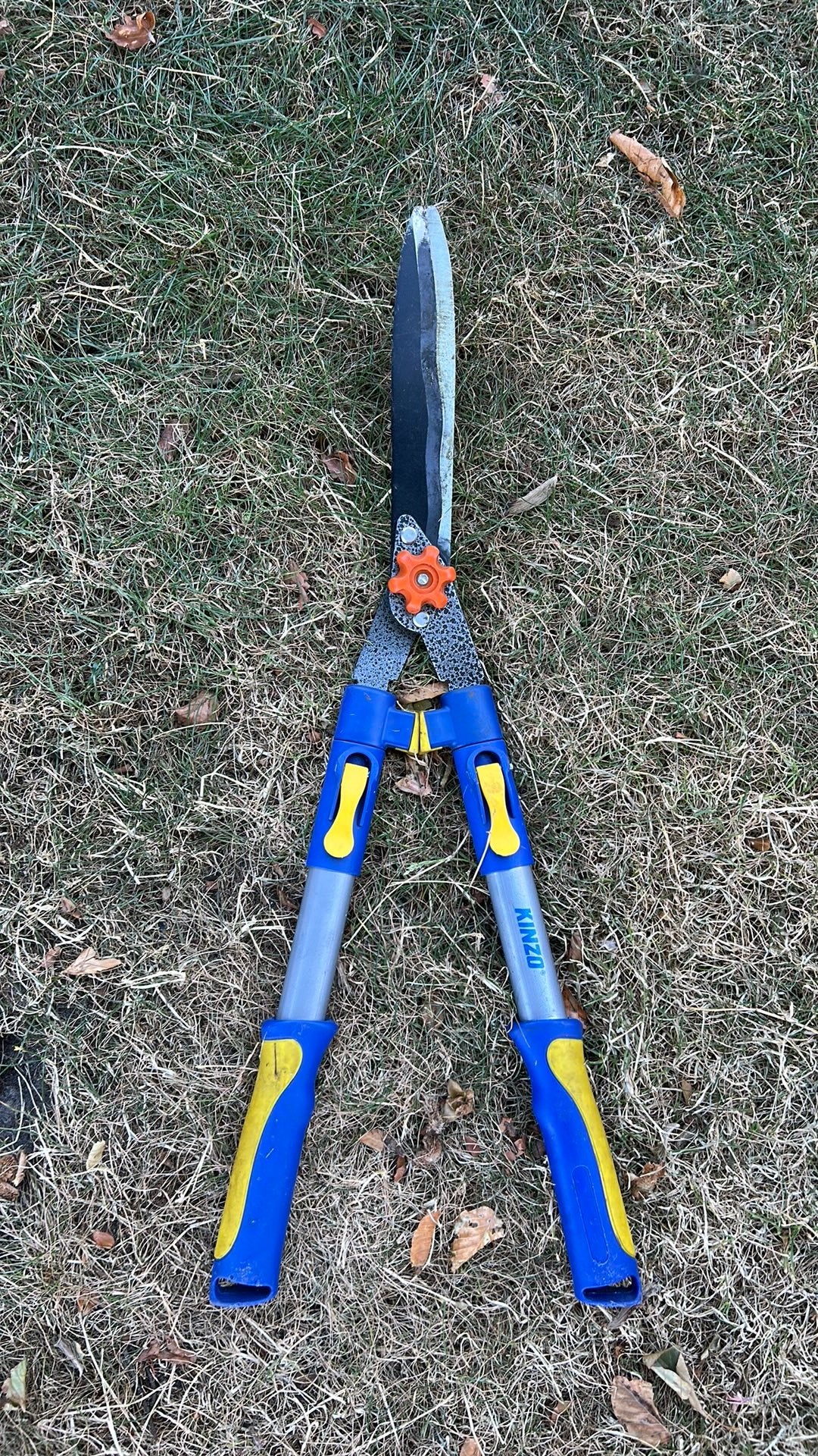 Kinzo Heggenschaar - Uitschuifbaar 65-85 cm, Ophalen, Zo goed als nieuw, Handmatig