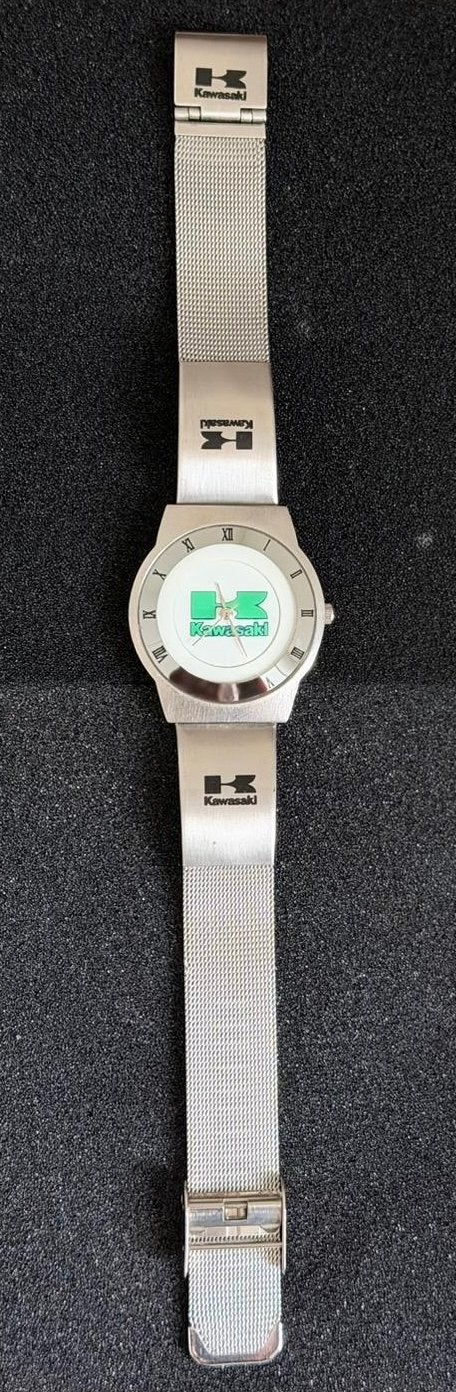 Kawasaki Horloge - Stijlvol en Tijdloos Design, Overige merken, Gebruikt, Staal, Polshorloge