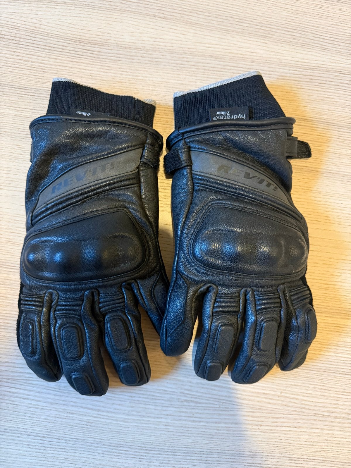 Revit Boxxer motorhandschoenen waterafstotend leer, Motoren, Ophalen of Verzenden, Tweedehands, Heren, Handschoenen