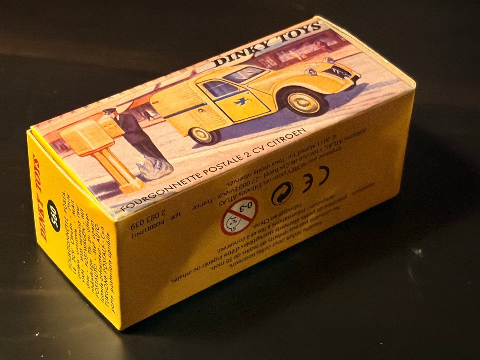 Dinky Toys Atlas Citroën 2CV Fourgonnette Postale 560 1:43, Ophalen of Verzenden, Zo goed als nieuw