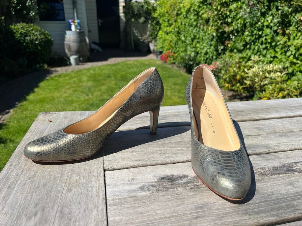 Peter Kaiser pumps, maat 7, bijna nieuw, Ophalen of Verzenden, Zo goed als nieuw, Overige kleuren, Pumps