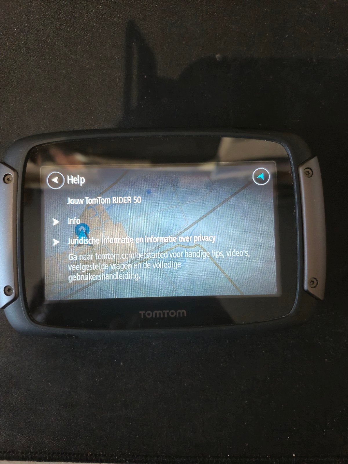 Tomtom rider 50 motornavigatie met nieuwe draadboom., Motoren, Accessoires | Navigatiesystemen, Ophalen of Verzenden