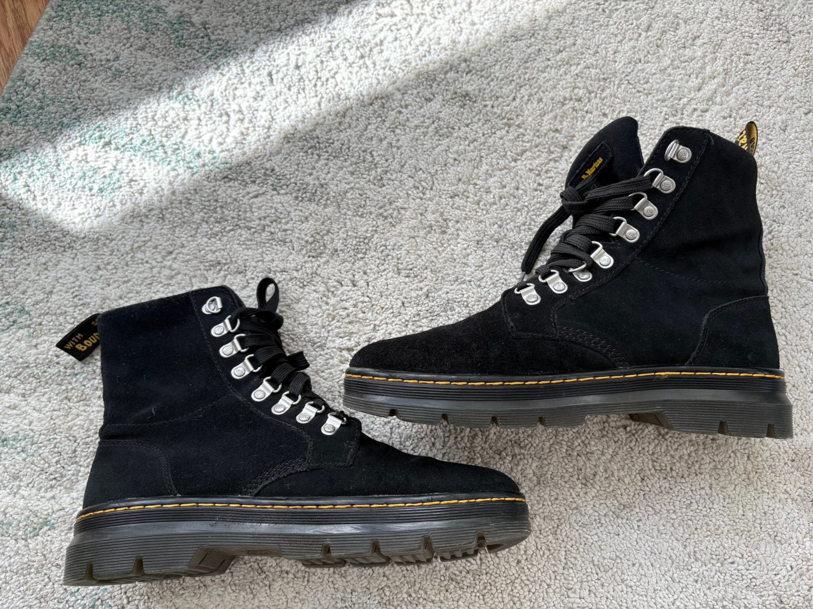 Dr Martens suède maat 43, Zwart, Boots, Ophalen of Verzenden, Gedragen