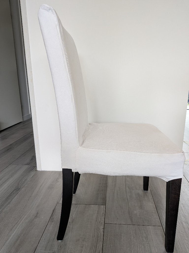 IKEA Henriksdal stoel, Ophalen, Gebruikt, Wit, Stof