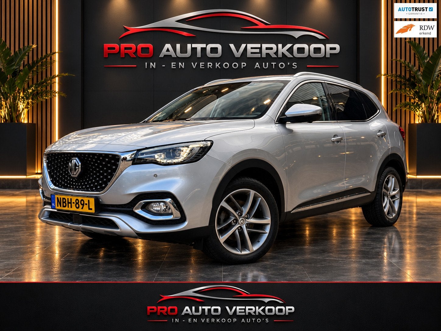 MG EHS 1.5 TGDI Luxury 360 camera_Panorama_Leder_Virtual coc, Auto's, Dealer onderhouden, Gebruikt, Euro 6, 4 cilinders